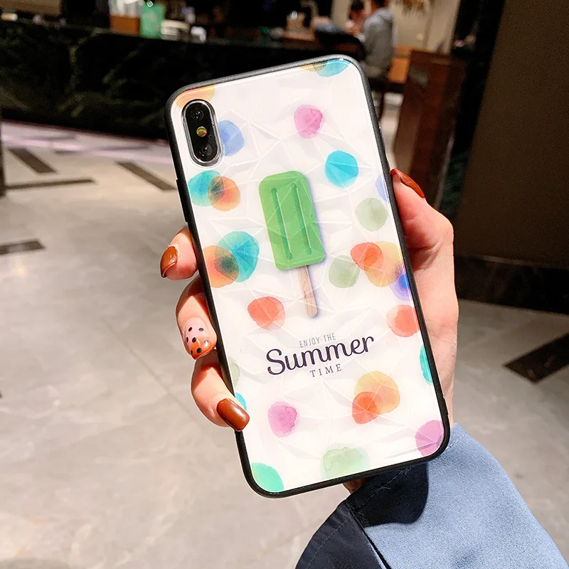 Модные чехлы для мобильных телефонов из ТПУ и поликарбоната, модный силиконовый милый и цветной защитный чехол для телефона iPhone 12, 11 pro, X, XR