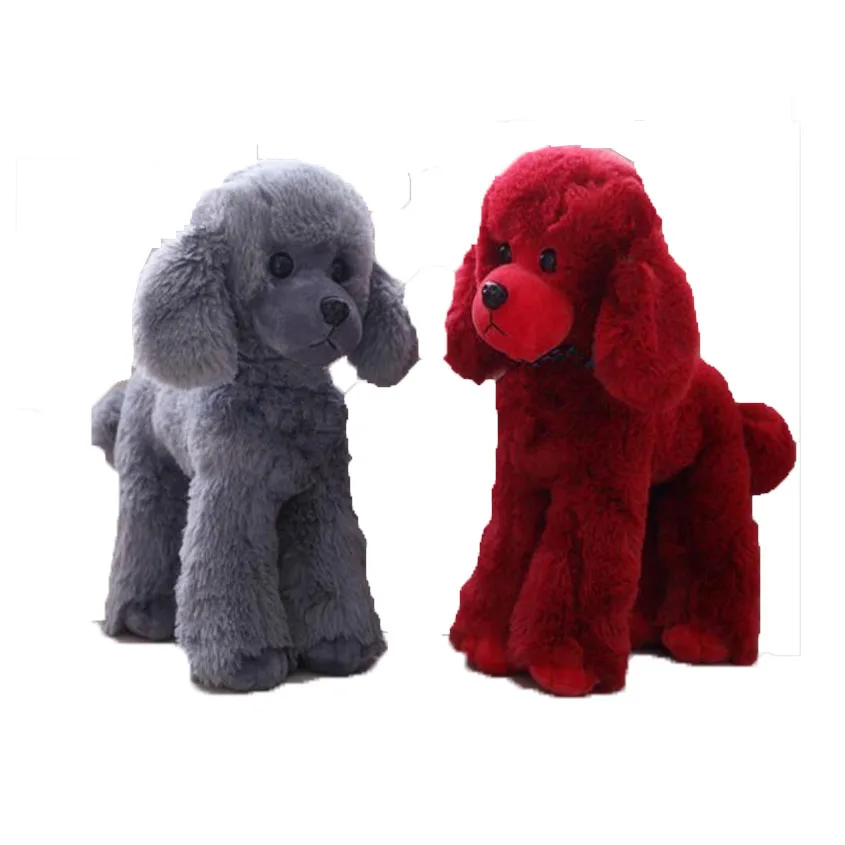 Оптовая продажа из Китая стоял элегантный люблю собак плюшевые игрушки для продажи