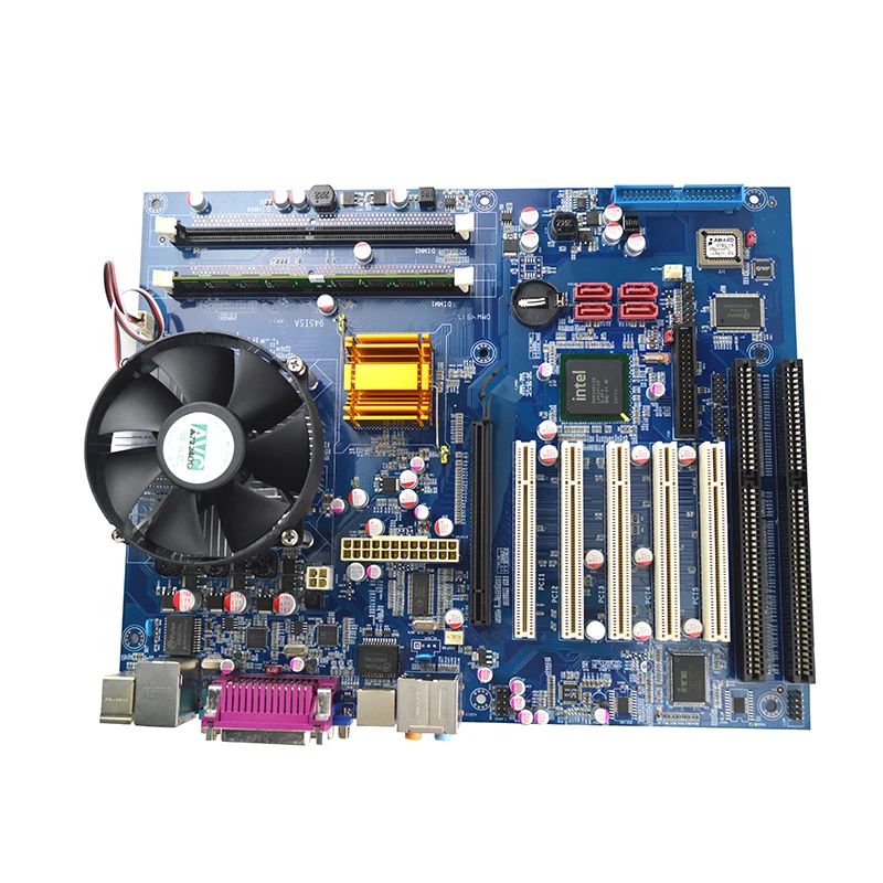 
cheap lga775 motherboard with DDR2 and 2 ISA slot 