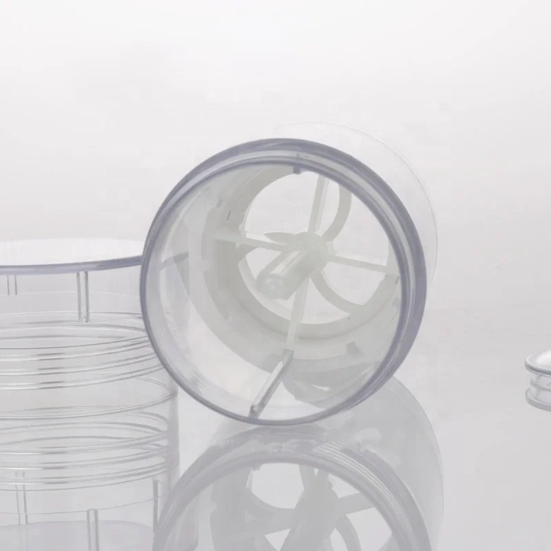 RTS 200PCS/LOT 30ml AS clear plastic cylinder deodorant tube 1oz empty deodorant stick containers round shape lip balm tube