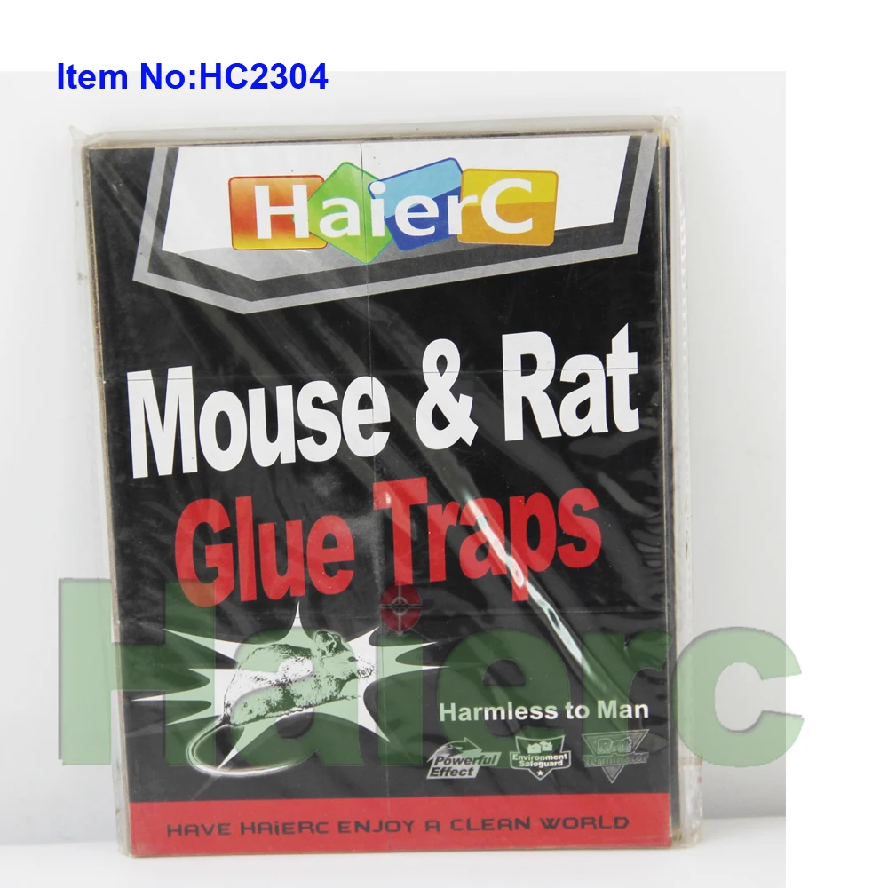 Haierc Hot Selling Mouse Trap Glue Board Rat Trap