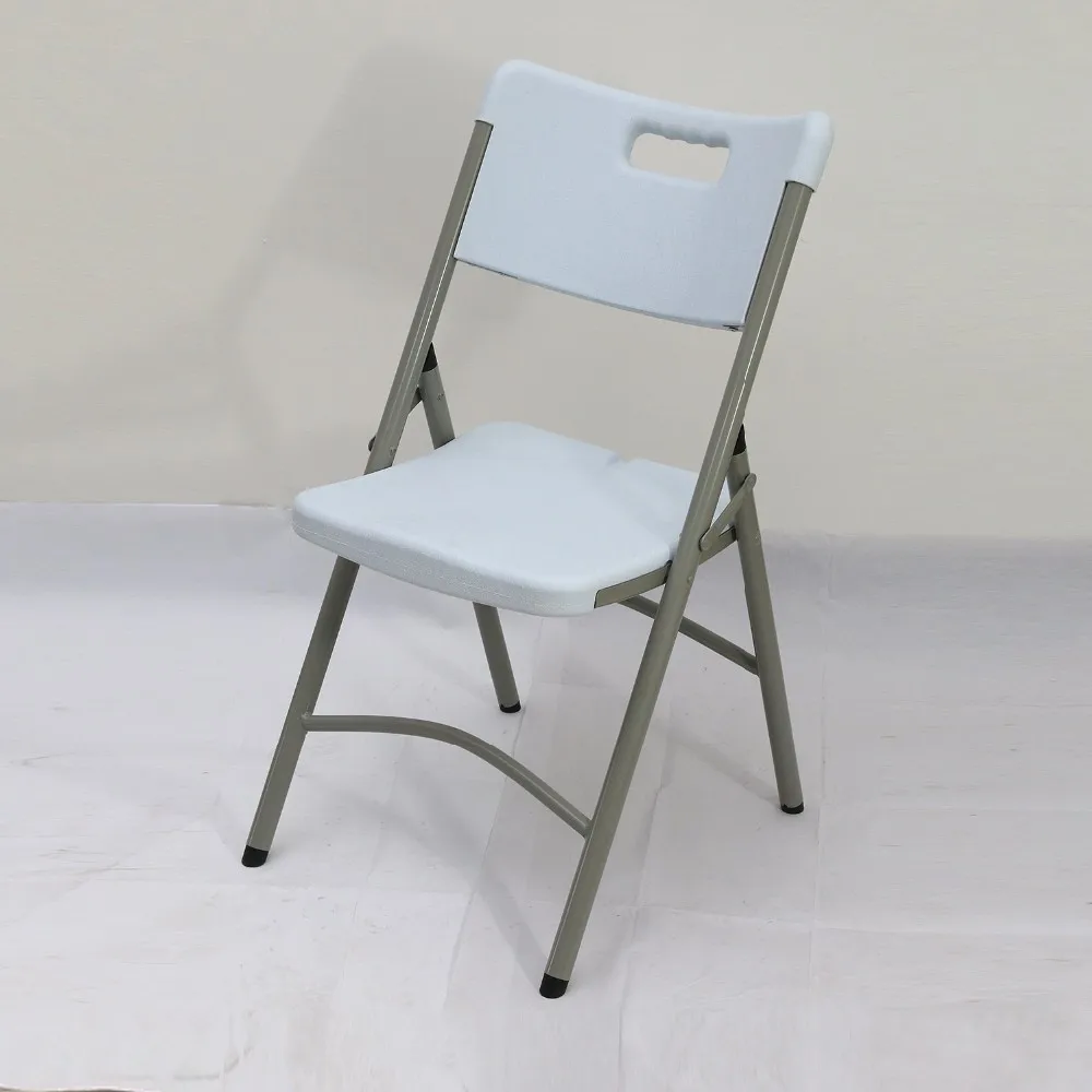 Factory direct White Stacking Plastic Folding Chair for Wedding Party