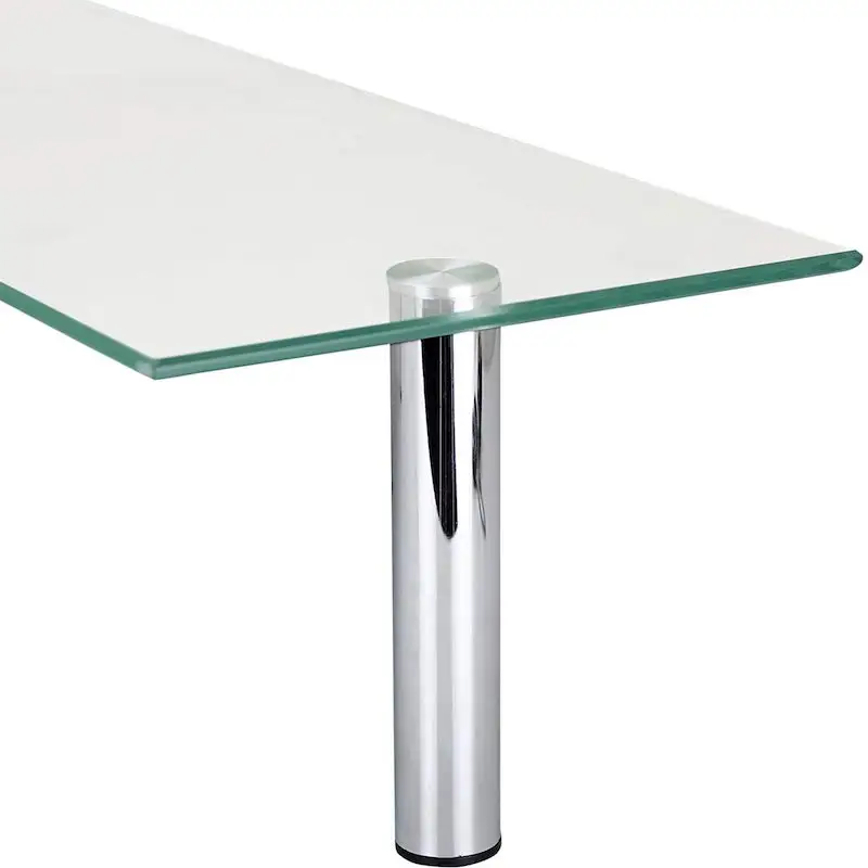 Modern 3-Tier Stainless Steel Kitchen Shelf Organizer for Spice Storage and Tempered Glass Home Storage Organization