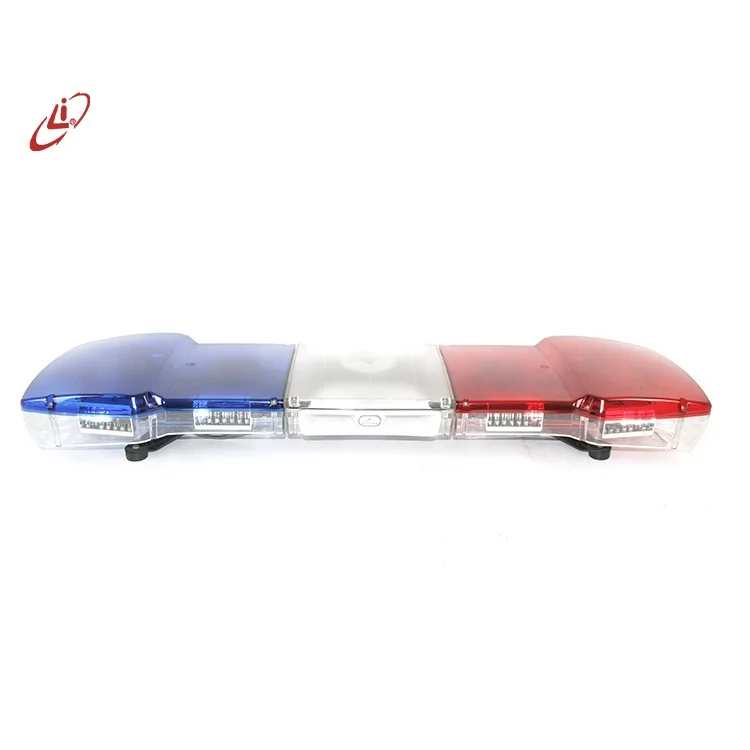 
LYAF 12V security led emergency strobe warning lightbar with siren and speaker 