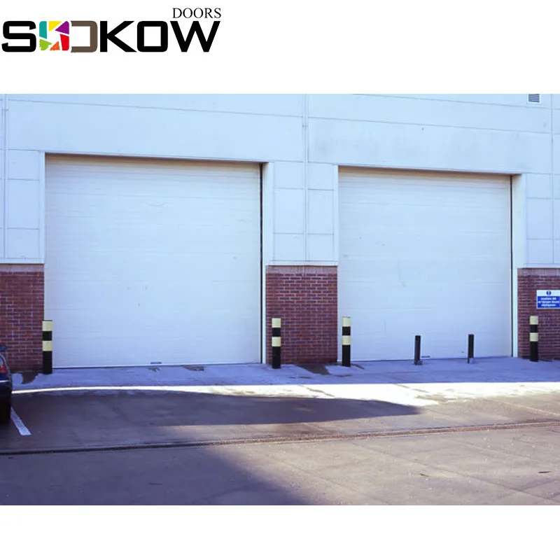 china supplier remote roll up door industrial security gate iron door