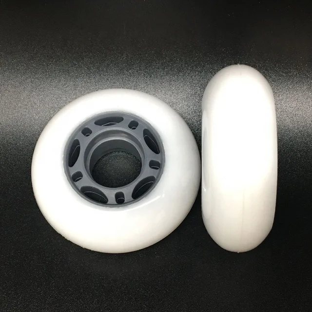 roller shoes wheels skate shoes wheels high rebound good durable PU wheels for roller skate 76mm 80mm 90mm