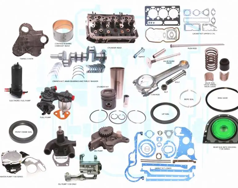 Дизельный двигатель 1104c балансировочный блок 4111K073