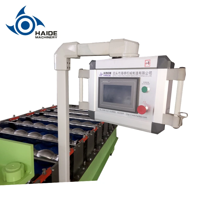 Лидер продаж, Высококачественная машина для производства кровельного листа HaiDe, машина для формовки рулонной плитки для строительных материалов