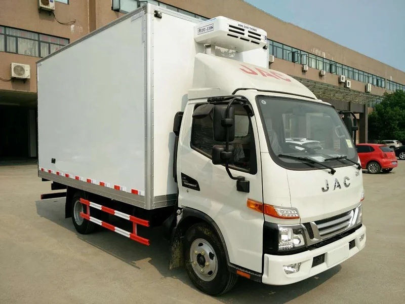 
CLW JAC 5 tons truck refrigerated trucks with thermoking refrigeration unit 