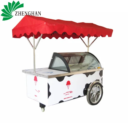 new ice cream cart can be customized