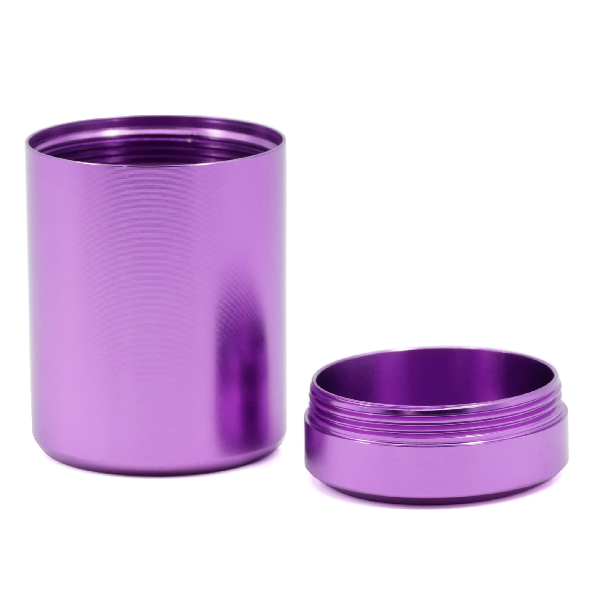 Mettle High 6.5 CM Colorful Aluminum Alloy Portable  Storage Pill Box Smoking Accessories 773011