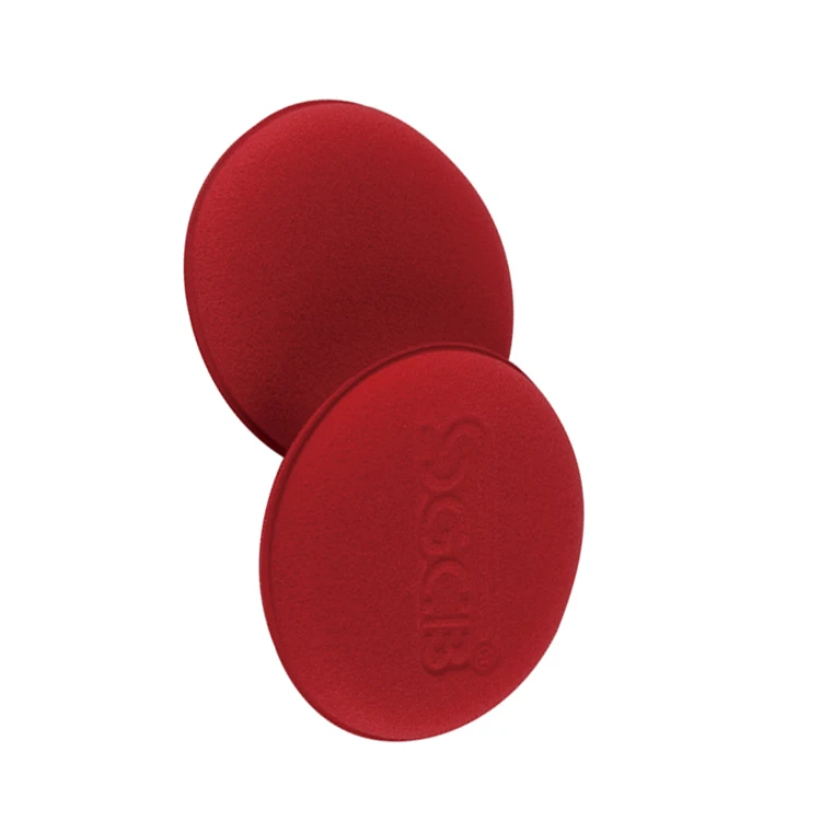 Custom Oem Car 100mm Red sponge Waxing applicator