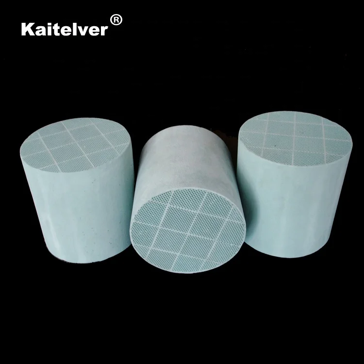 Customized metallic DPF platinum coated cordierite and silicon carbide diesel particulate filter for truck