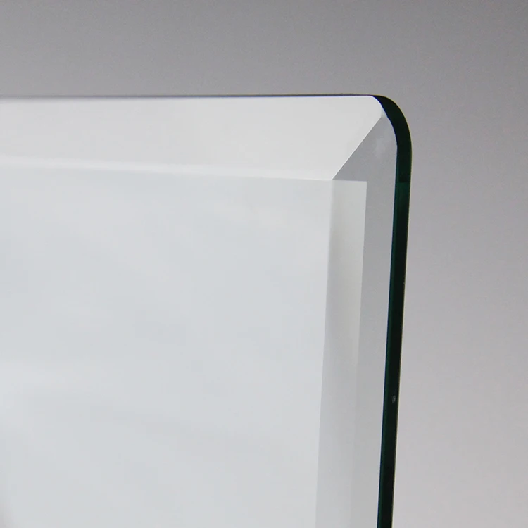 China factory supply 5mm 6mm 8mm tempered beveled edge glass price