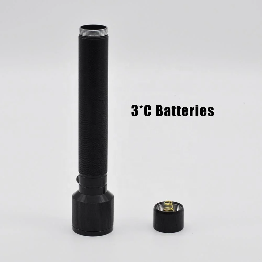 Clover 3*C battery Aluminum torch high power linterna de cabeza emergency zoomable led waterproof flashlight