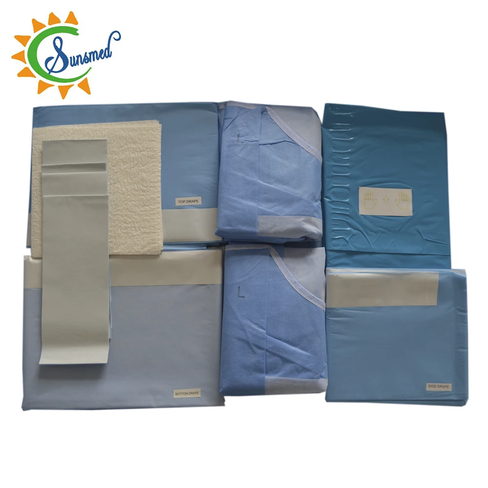 
ISO13485 CE disposable universal surgical pack general surgical pack 