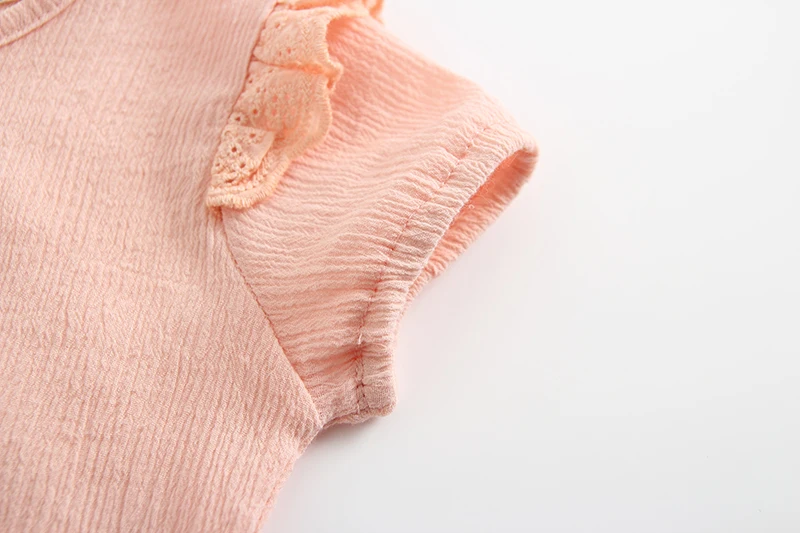 Angou New style Summer while baby girl clothes newborn romper baby knitted romper