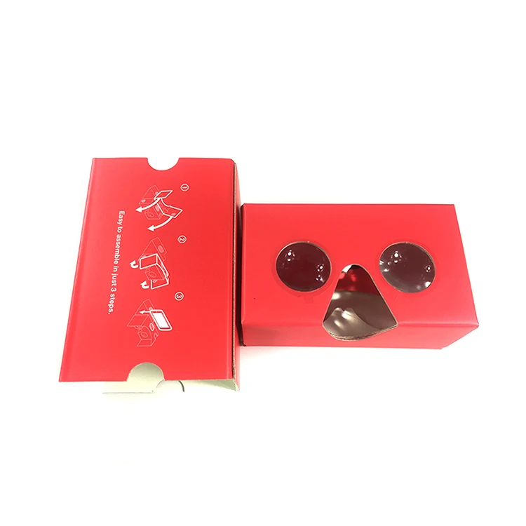 
Diy vr glasses Custom manufacturers high quality new product google cardboard 2.0 for vr with head strap &nbsp;&nbsp;&nbsp;