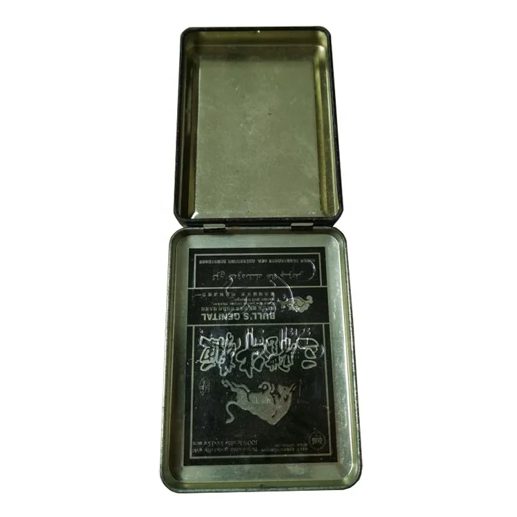 92*67*13mm factory direct flip box tinplate custom