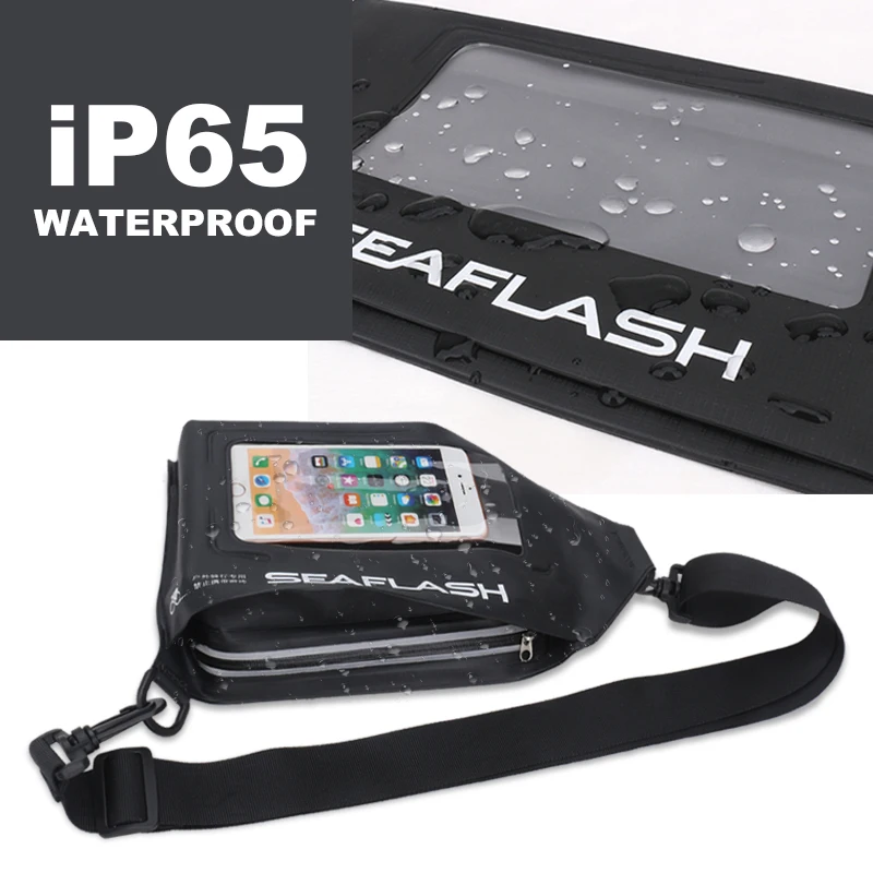 New Design Waterproof Sling Bag Crossbody Shoulder Pack Running Pack Travel  Waist Bag Money Belt