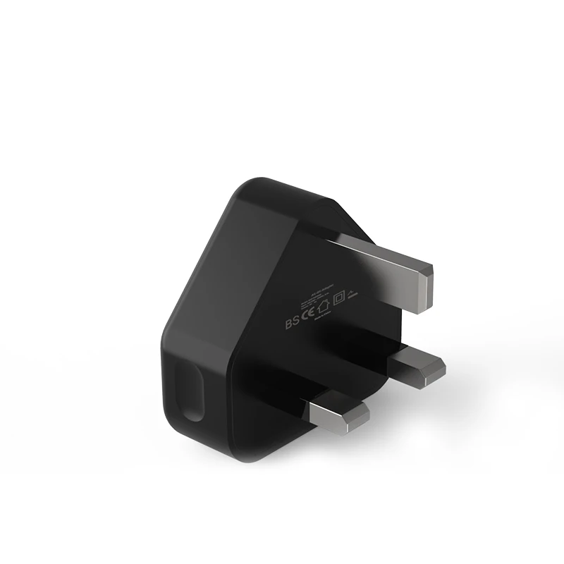 
5V 1A United Kingdom standard Smart phone USB charger CE certified UK HK universal portable classic design wall charger 