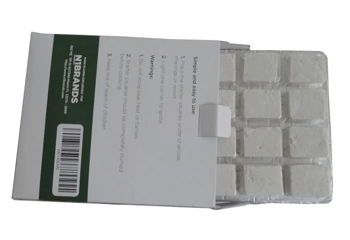 Hot Selling wood paraffin barbecue outdoor fire starter cubes firelighter