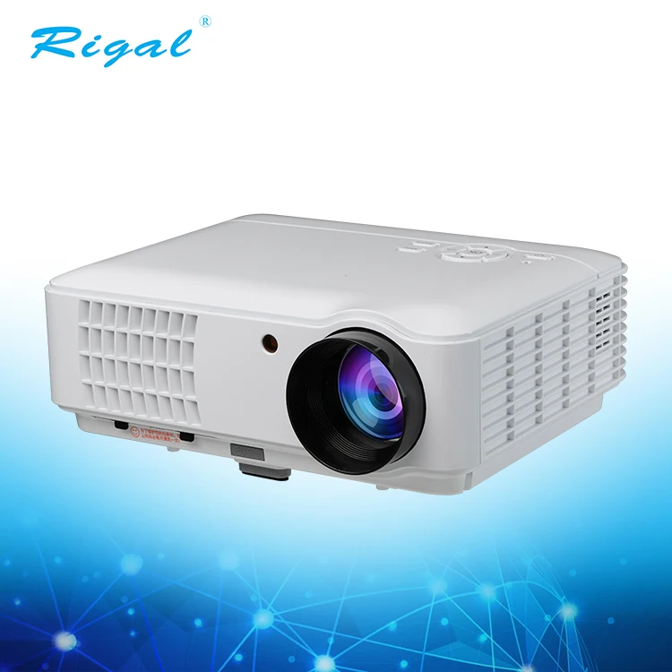 Multi-input wireless wifi connection full HD 3D LED Android 4.2 1024*768 mobile phone projector
