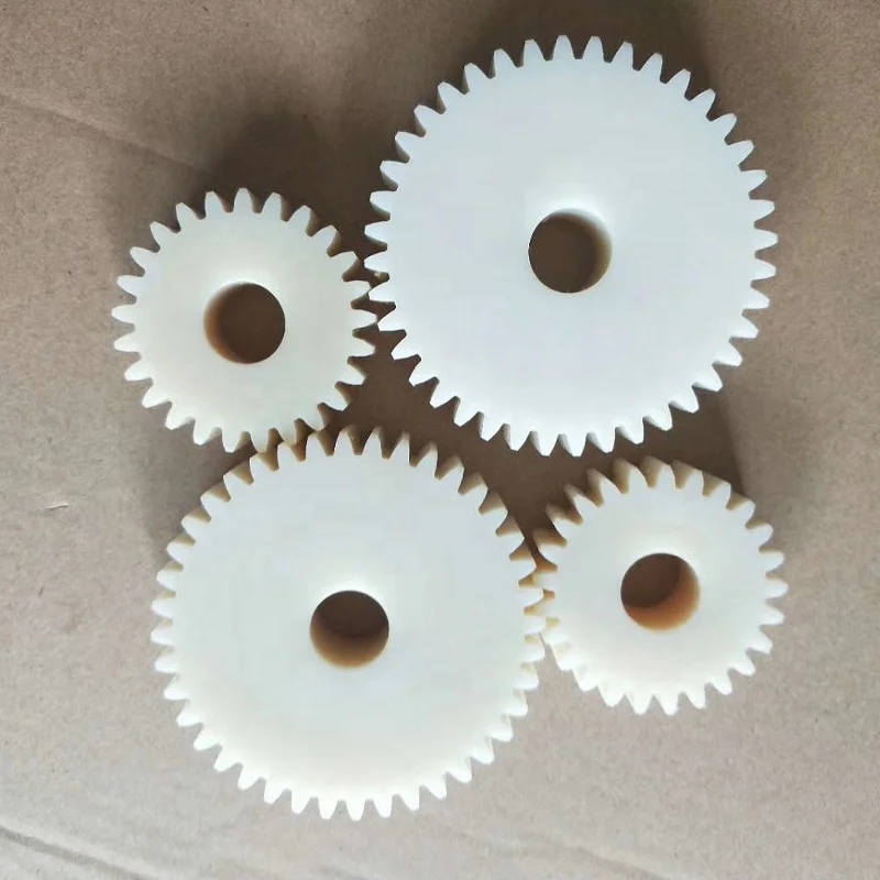 
High quality Pom pinion helical spur plastic gear 