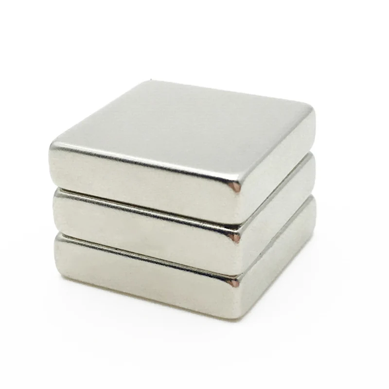 Сильные силы неодимовыми N35 10x10x3 никель пальто магнит