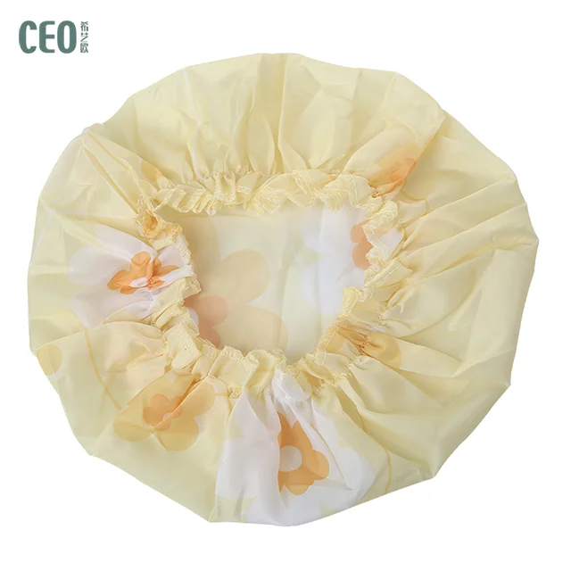 Flower printing Daron ladies shower cap