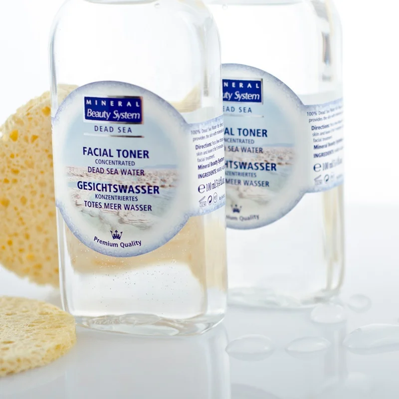 
Israel Private Label Cosmetics 100% Natural Acne Treatment Skin Care Cleanser Dead Sea Mineral Water 