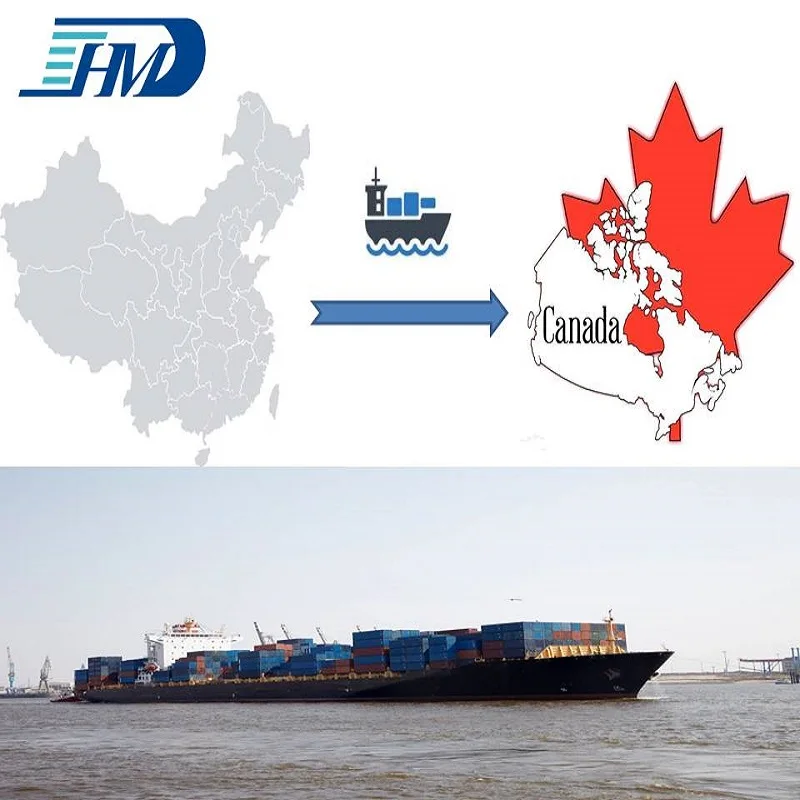 Морской фрахт FBA Доставка из Китая в Канаду