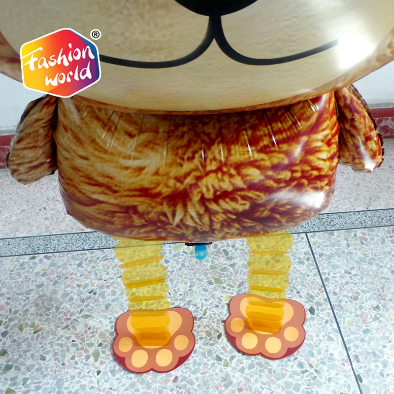 Walking Animals Foil Balloon Cute Pet teddy bear Aluminium foil balloon Children Classic Toy Walking Pet Balloons