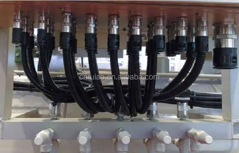 Бренд RUIAO гибкий шланг нейлоновый сильфоновый Черный гофрированный