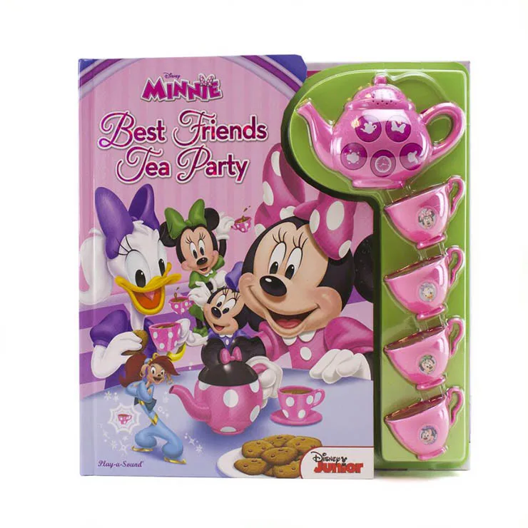 Best Friends Tea Party Teapot Musical Module For Kids Book With Push Button