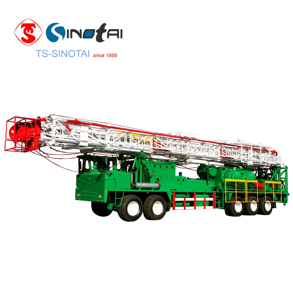 China Origin XJ550 ZJ15 100t 550hp truck-mounted workover rig for oilfield