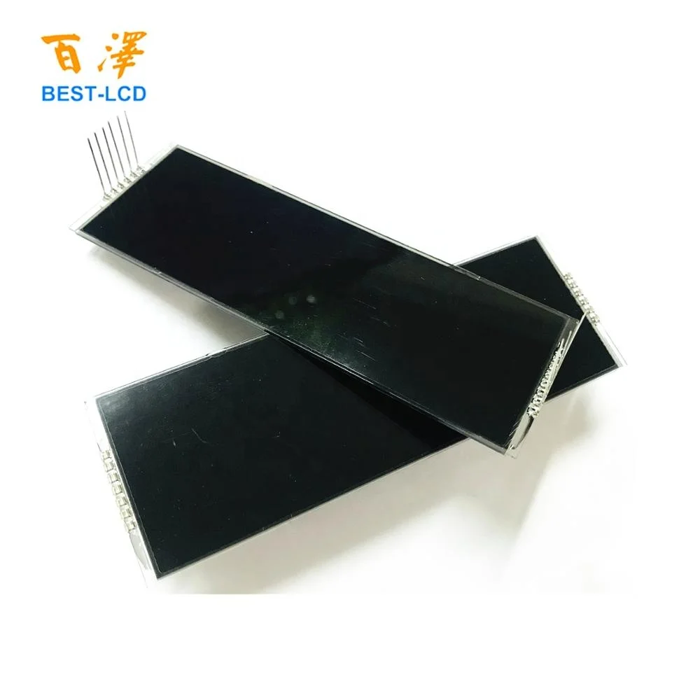 
Custom 7 segment PMVA monochrome LCD Display with White LED Backlight For Home Appliances/Refrigerator/Freezer 