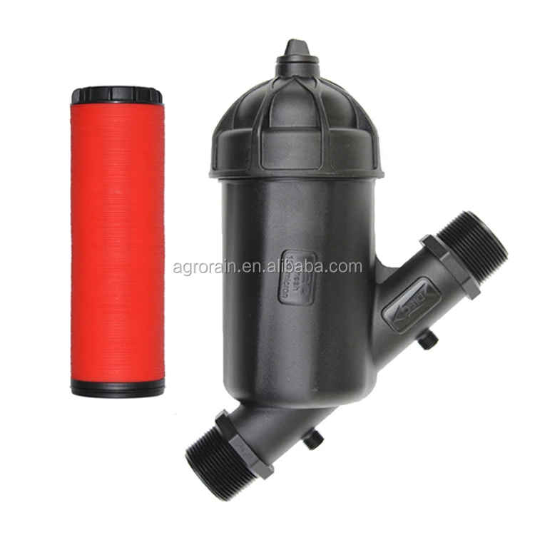 3/4 inch plastic micro Y type disc filter inline filter for irrigation system 1725D120