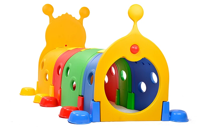 high quality security caterpillars crawling tunnel for infant toddler