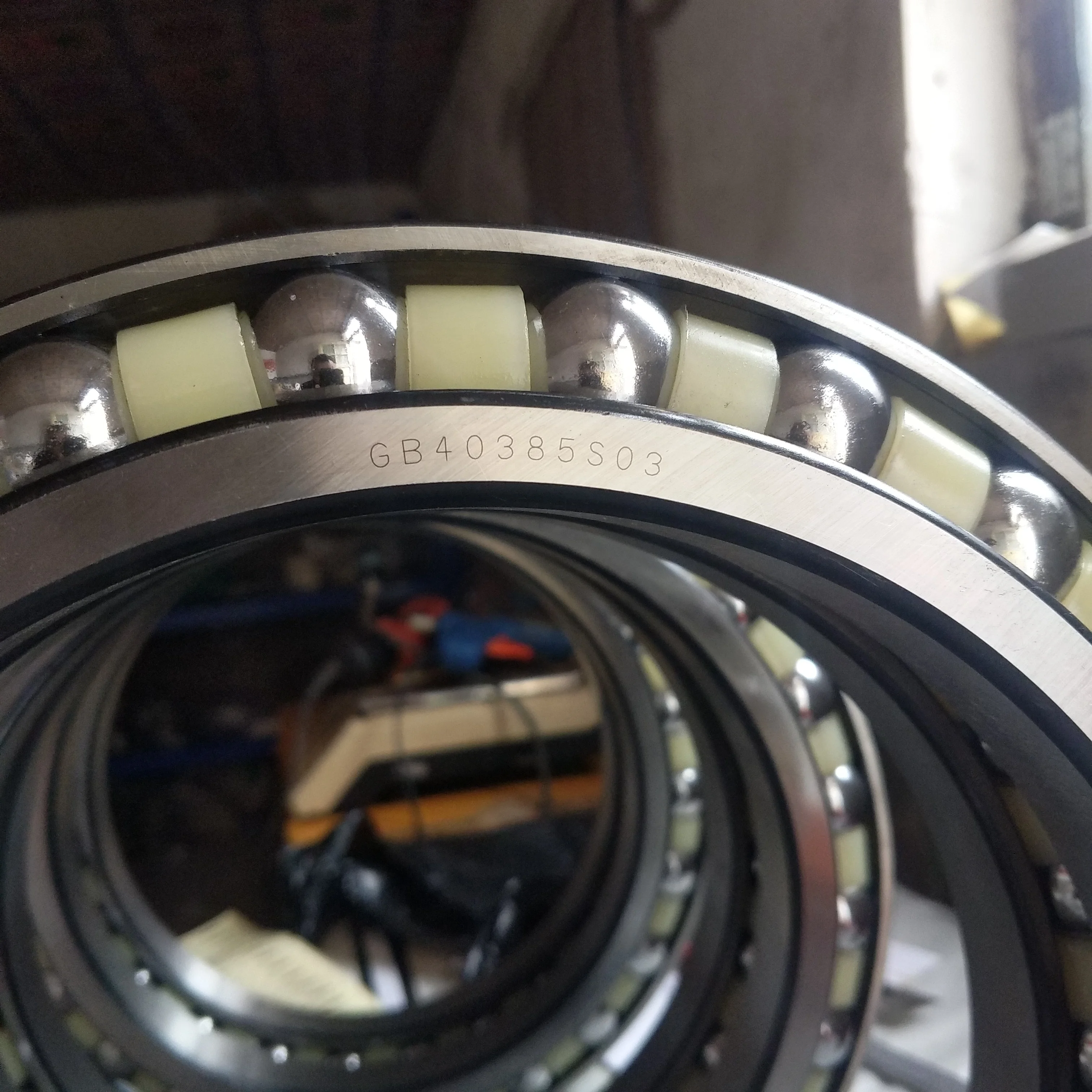 
Excavator bearing GB 40385 S03 for grab digger road roller 230*312*85mm angular contact ball bearing 