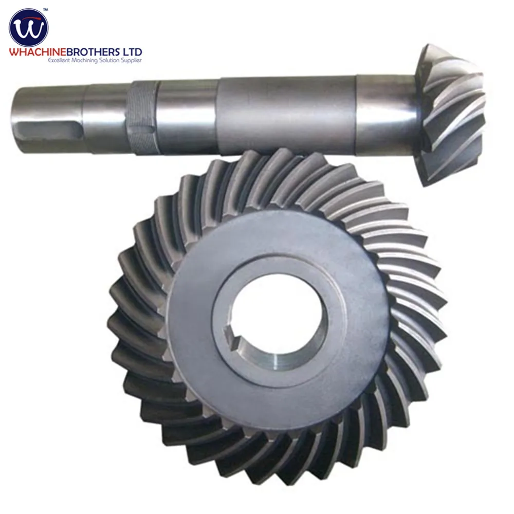 customized nonstandard steel spiral bevel gear
