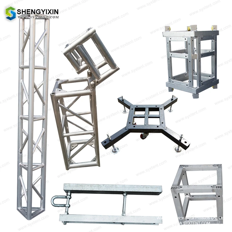 Ground support truss system aluminum arch roof truss for sale