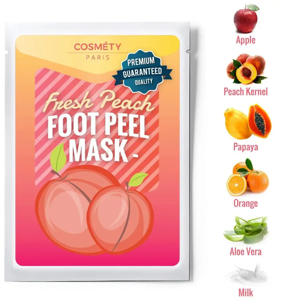 2 пары в коробке, маска для удаления мозолей и омертвевшей кожи, отшелушивающая маска для гладкой и мягкой кожи ног