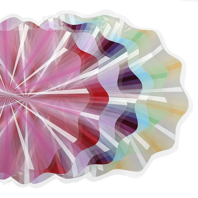 
New product colored glassine paper Custom waterproof opp package flower wrapping paper 