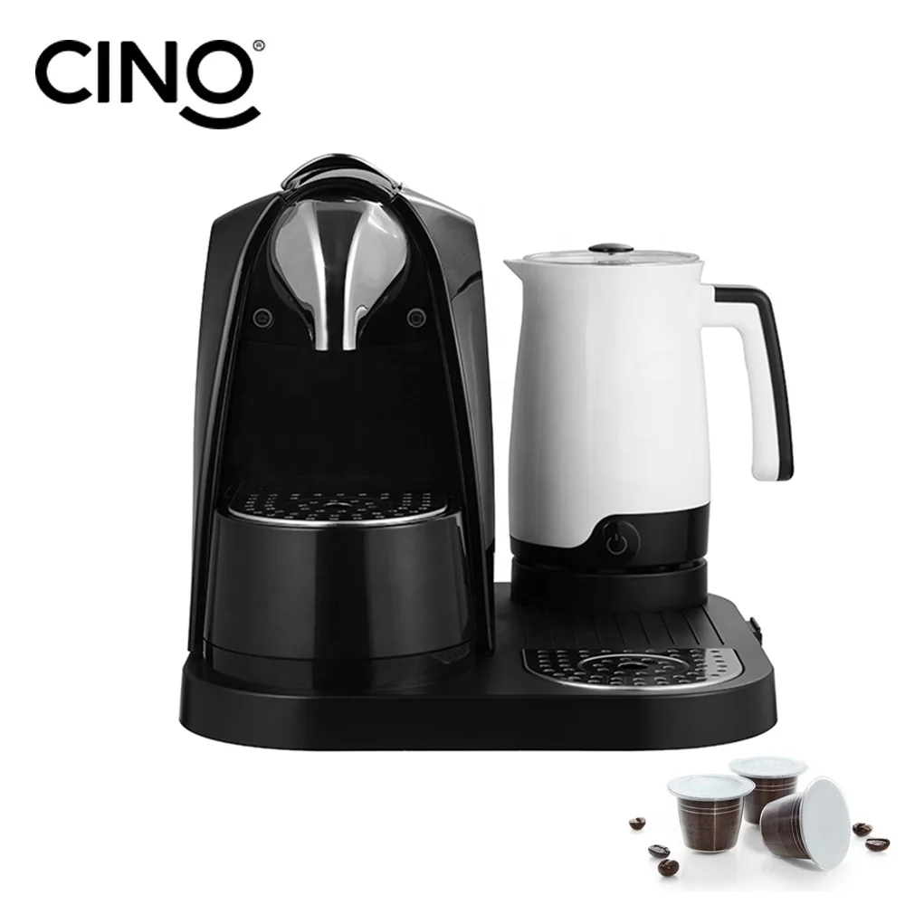 CINO Fully Automatic Capsule Coffee Machine High Pressure Cappuccino Maker
