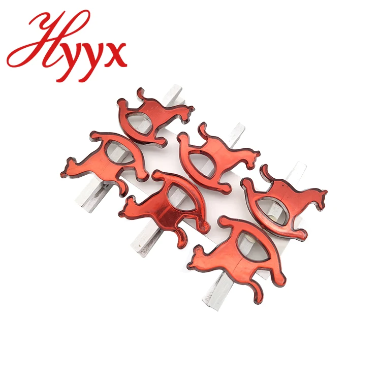 HYYX рекламные магнитные рождественские украшения штук дерево бумага клип для клиента