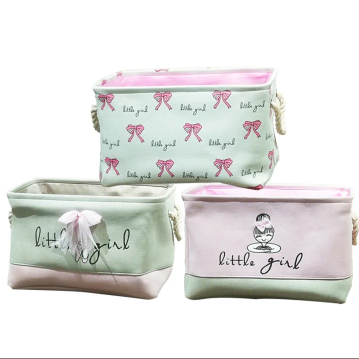 INS Creative Toy Nursery Storage Basket Set Girl Ballerina