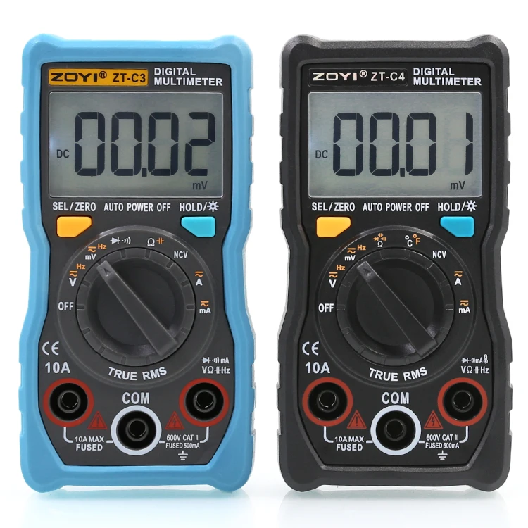 Motorcycle Repair Multi Tester ZOTEK Pocket Digital Multimeters