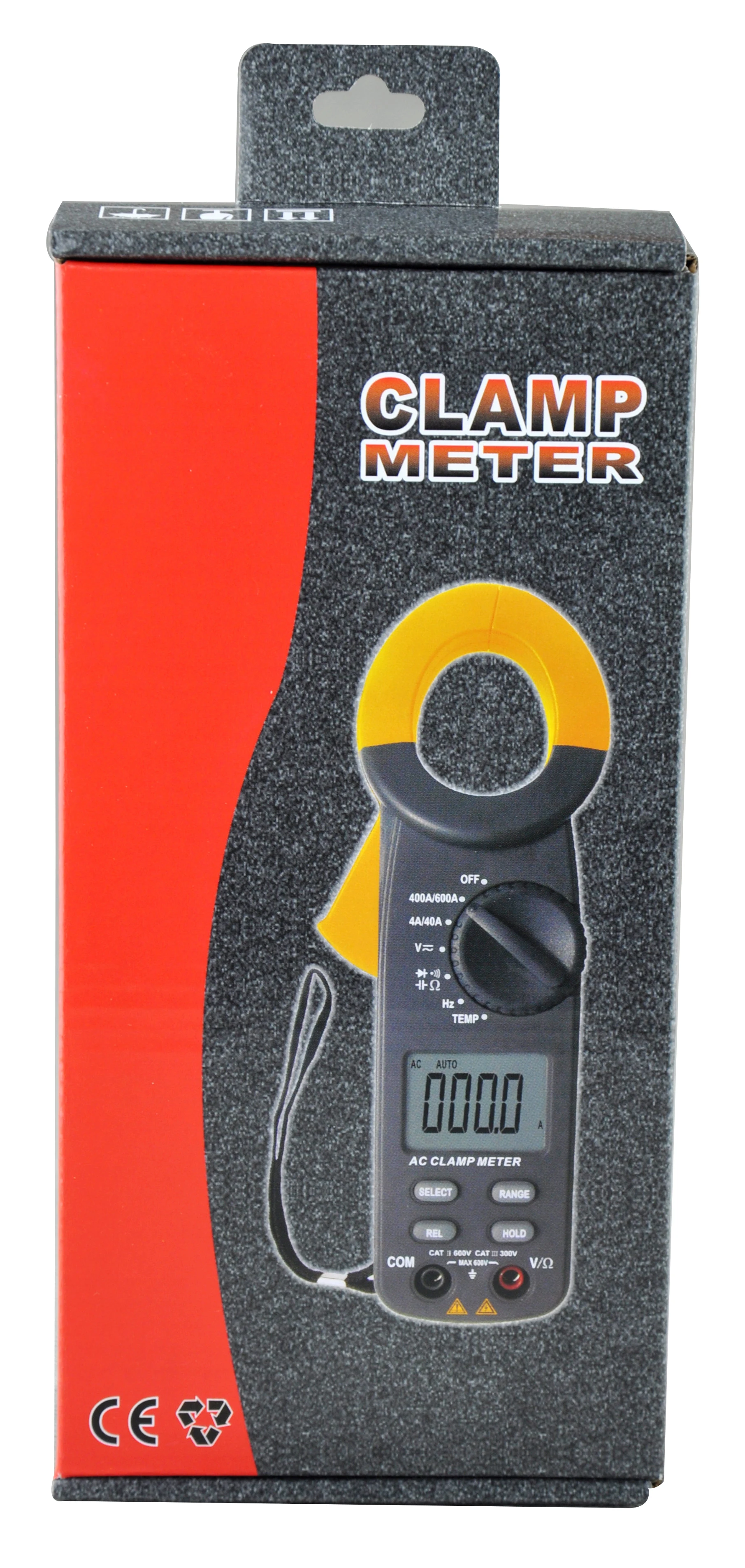 Pinza Amperimetrica Capacimetro Multimetro DM201