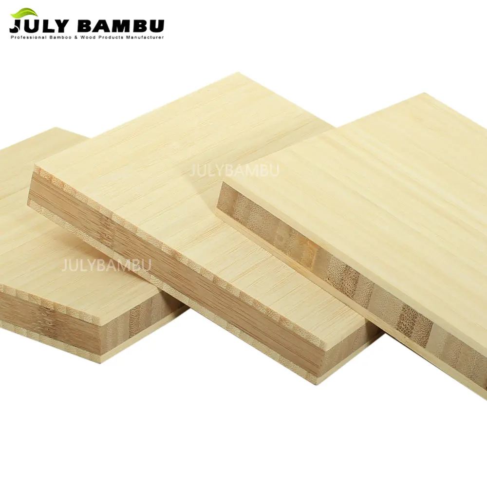 Wholesale Good Price Cross Laminated Bamboo Timber 3 Ply Bamboo Wood Panel Use for Worktop